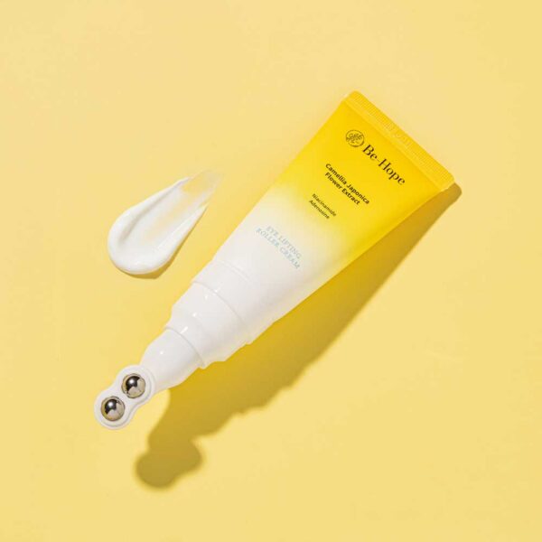 Be-Hope Kosteuttava ja kiinteyttävä silmänympärysvoide hierontarullalla